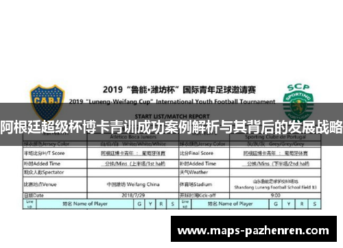 阿根廷超级杯博卡青训成功案例解析与其背后的发展战略